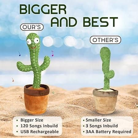 LED Musical Dancing & Mimicry Cactus Toy 5wjxrz-wh