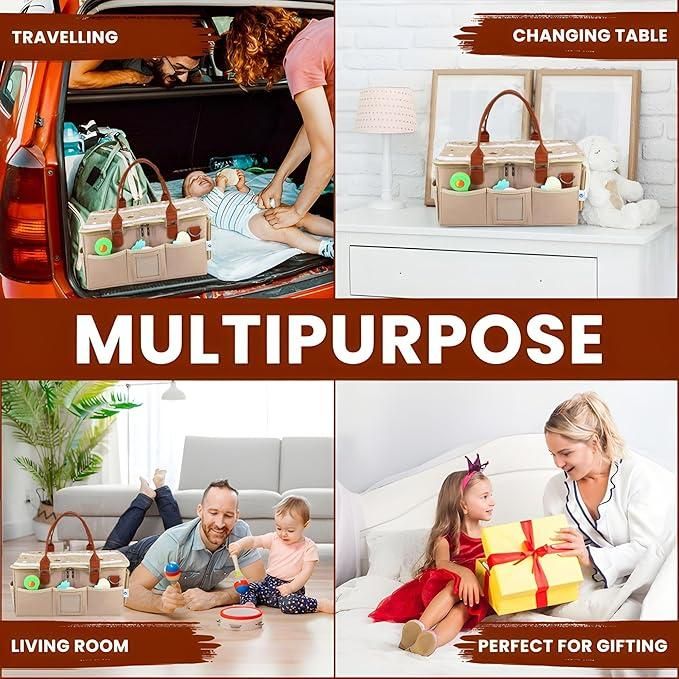 Nursery Storage Organizer-Foldable and Portable for Travelling 5wjxrz-wh