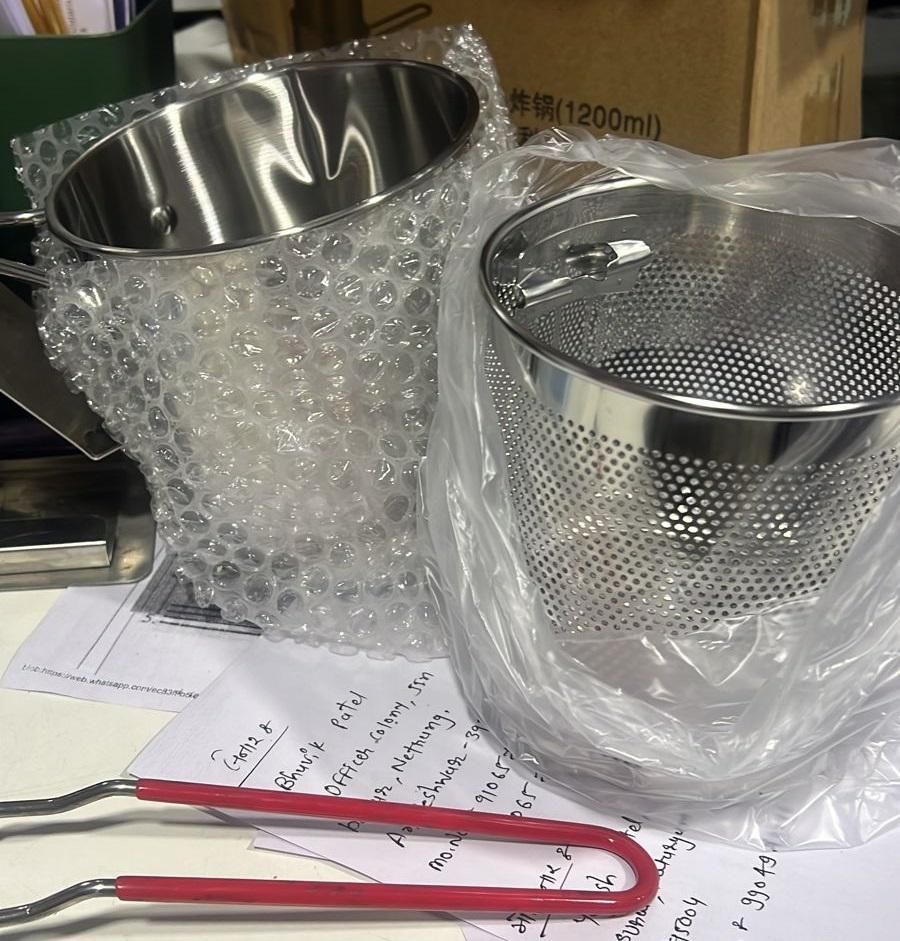 Stainless Steel Deep Fryer Pot 5wjxrz-wh