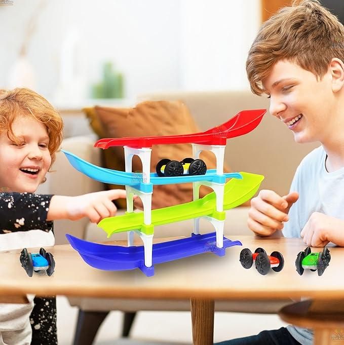 Ramp Racer , Multi level Ramp Racing Car Toy Set 5wjxrz-wh