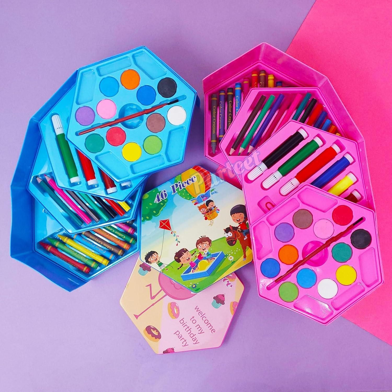 46 Piece Art Set 5wjxrz-wh