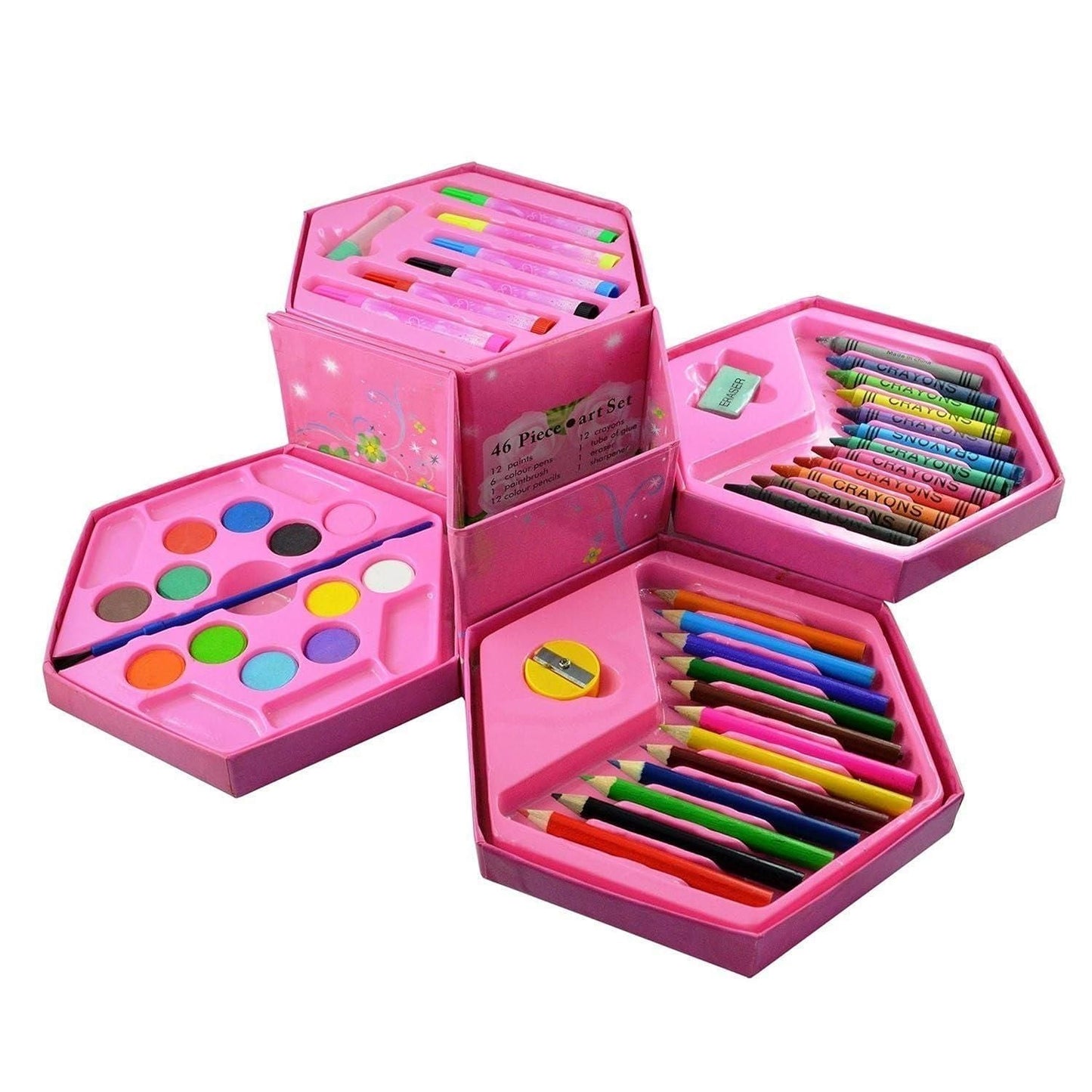 46 Piece Art Set 5wjxrz-wh