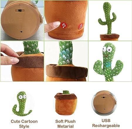 LED Musical Dancing & Mimicry Cactus Toy 5wjxrz-wh