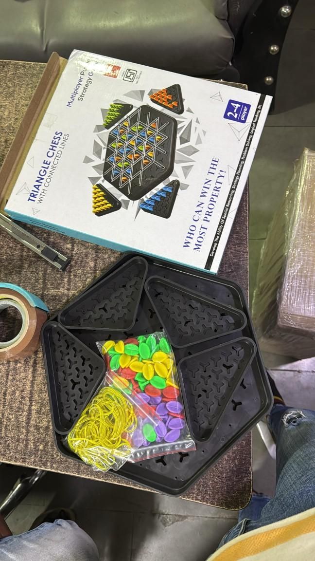 Chain Triangle Chess Game 5wjxrz-wh