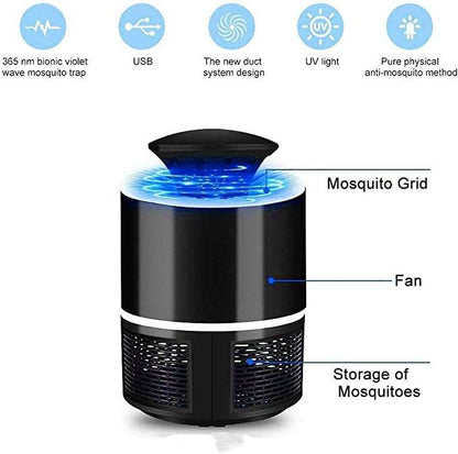 Electronic LED Mosquito Killer Machine Lamp for Home Electronic Fly Inhaler 5wjxrz-wh