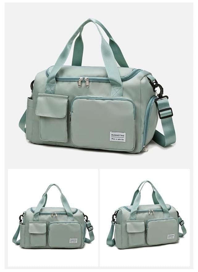 Duffle Bag with Shoe Compartment 5wjxrz-wh