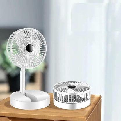 Powerful Rechargeable Table Fan 5wjxrz-wh
