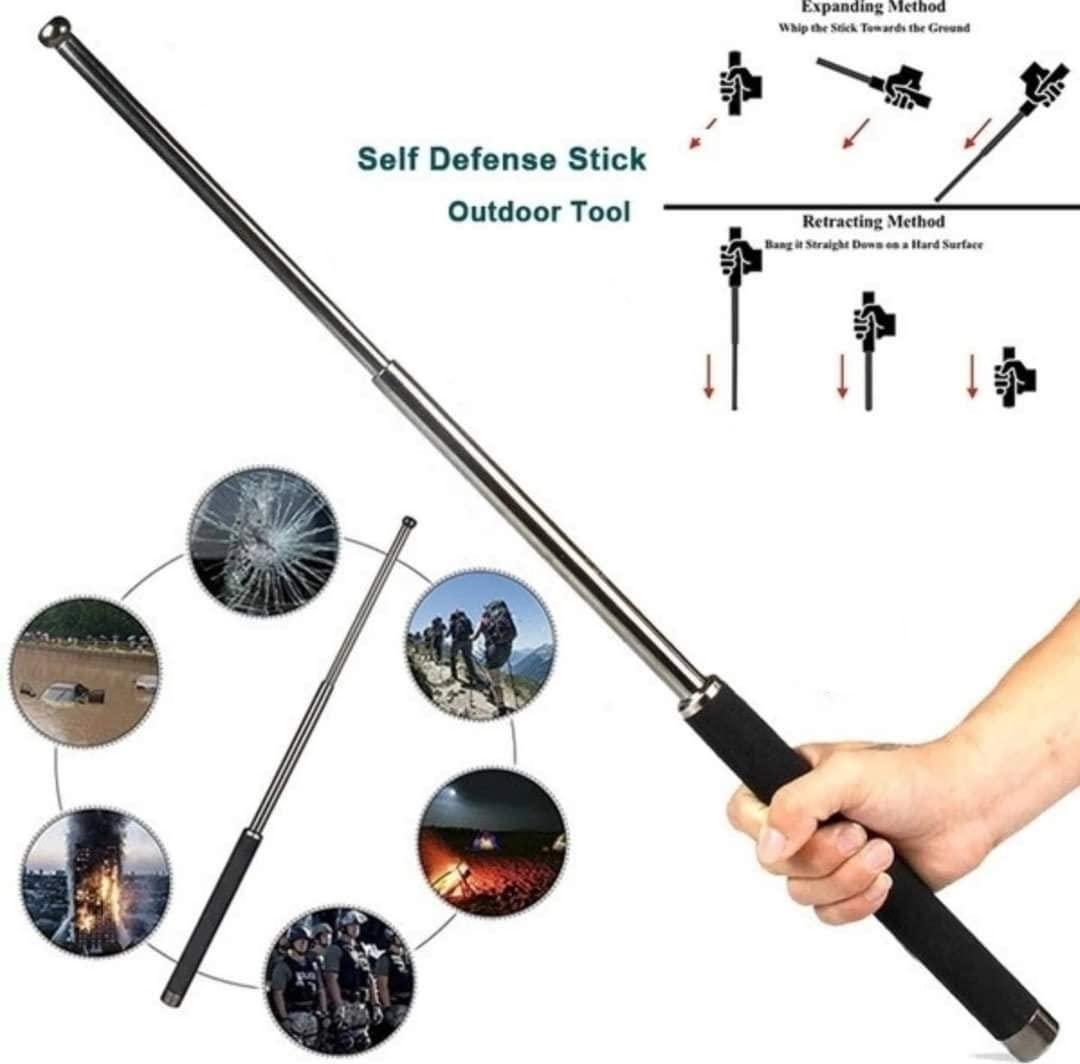 Self Defense Stick or Hand Pointer Extendable Telescopic Retractable Pointer 5wjxrz-wh