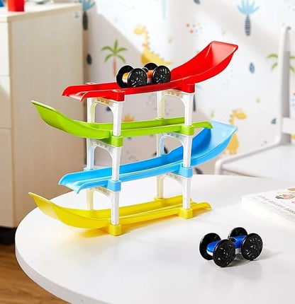 Ramp Racer , Multi level Ramp Racing Car Toy Set 5wjxrz-wh