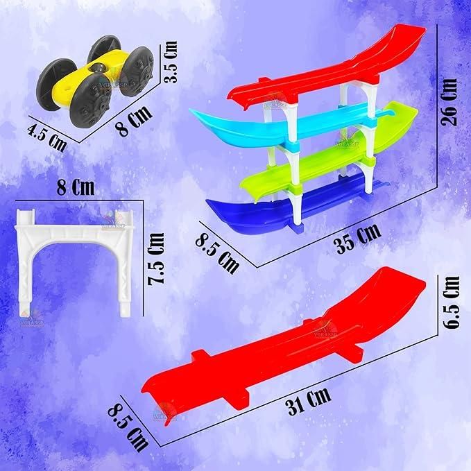 Ramp Racer , Multi level Ramp Racing Car Toy Set 5wjxrz-wh