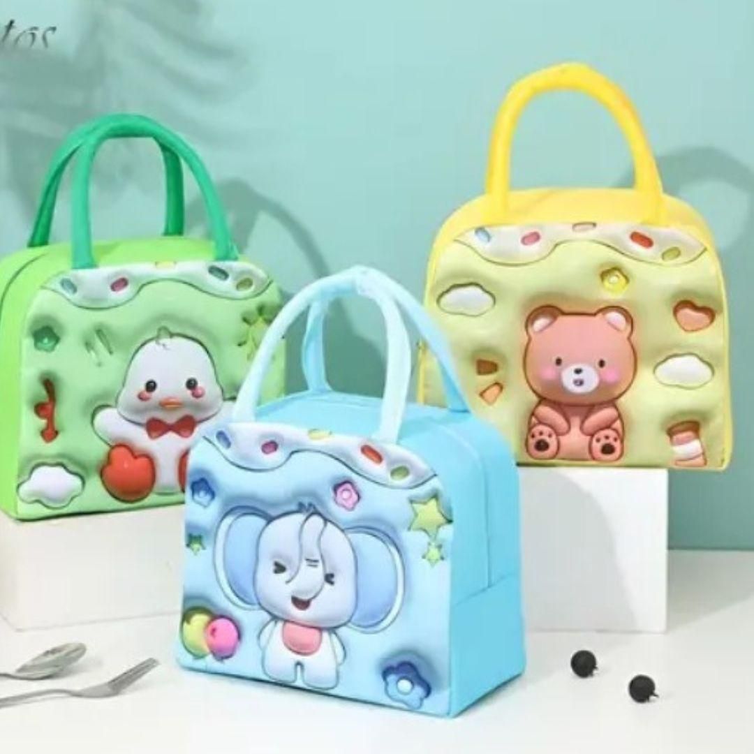 3D Cartoon Lunch Bag For Kids 5wjxrz-wh