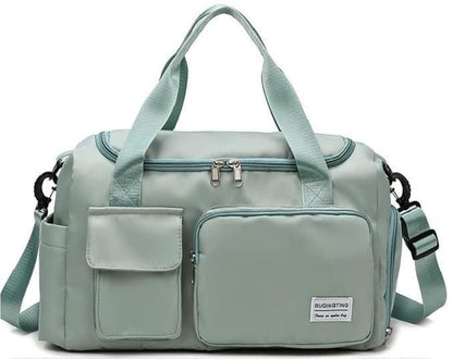 Duffle Bag with Shoe Compartment 5wjxrz-wh